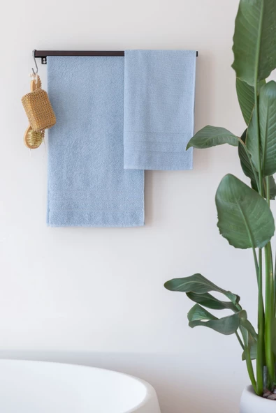 Etnik Desen 2'li Banyo Havlu Seti I Hamam Takımı I Çeyizlik Set I 50x85cm + 70x140cm - 9