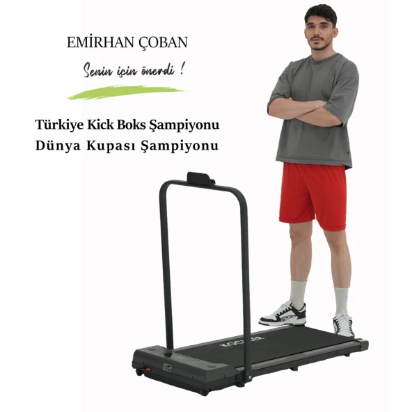 kochler Bluetoothlu Koşu Bandı - Katlanabilir ve Müzik Çalar Yürüyüş Bandı - 3