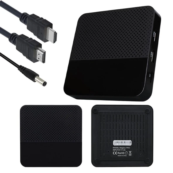 Magbox Magroid H616 4 Gb Ram 64 Gb Rom Android Tv Box İ p Tv Android 12 Sürüm 5G - 5
