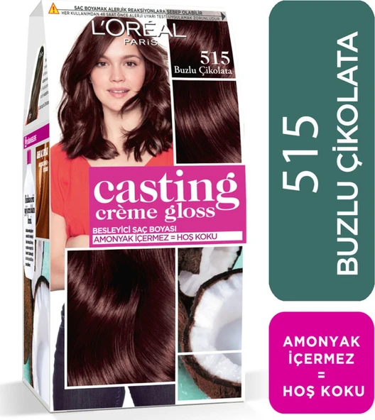 L'Oréal Paris Casting Crème Gloss Saç Boyası - 515 Buzlu Çikolata