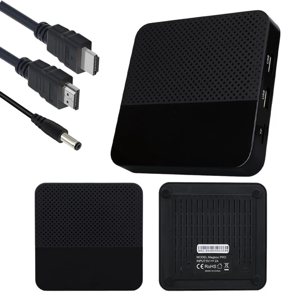 Magbox Magroid H616 4 Gb Ram 64 Gb Rom Android Tv Box İ p Tv Android 12 Sürüm 5G - 2