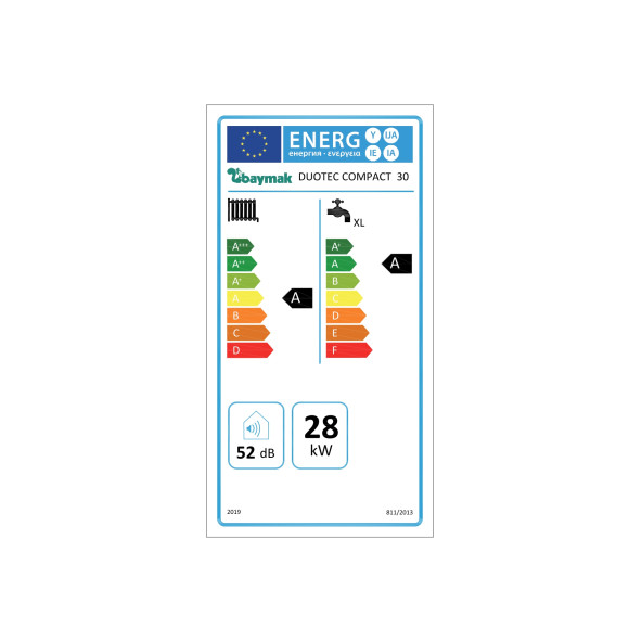 Baymak DuoTec Compact Premix 30 kW Hermetik Yoğuşmalı Kombi - 4