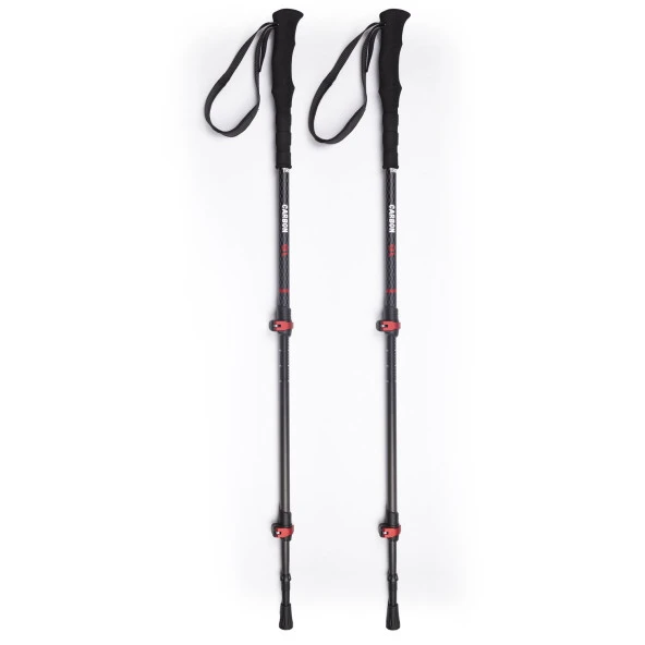 Evolite Carbon Quick-Lock Dıştan Kilitli Trekking Batonu - 10