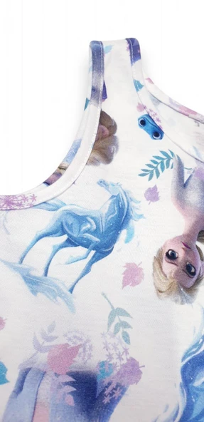 Elsa Kız Çocuk Elbise ST07437 - 3