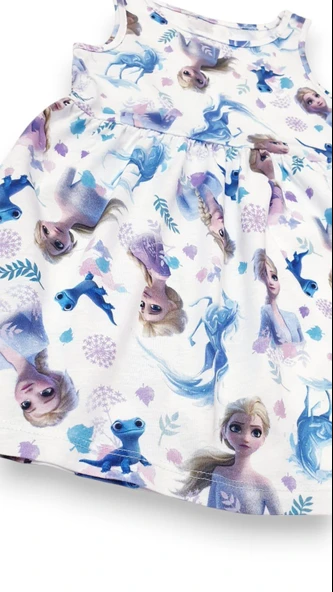 Elsa Kız Çocuk Elbise ST07437 - 4