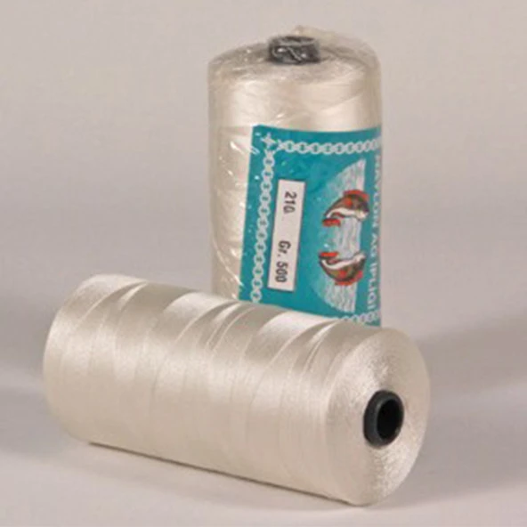 3 Büküm Yüksek Kalite Kopmayan İp 42No Naylon Ağ İpi 1.5mm İnşaat Temel Çırpı Duvar Uçurtma İpi - 500 Gr - 3