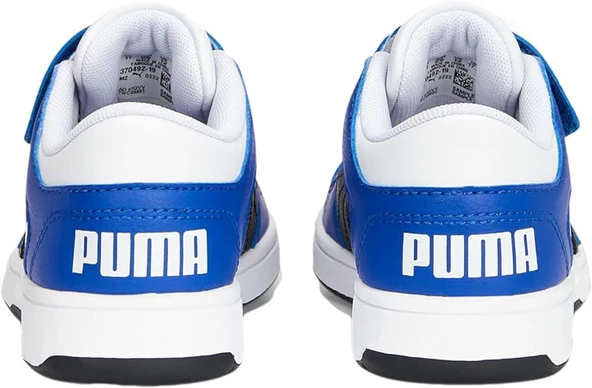 Puma PM Rebound Layup Lo SL V PS Beyaz Çocuk Ayakkabı 370492 19 - 5