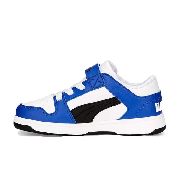 Puma PM Rebound Layup Lo SL V PS Beyaz Çocuk Ayakkabı 370492 19 - 3