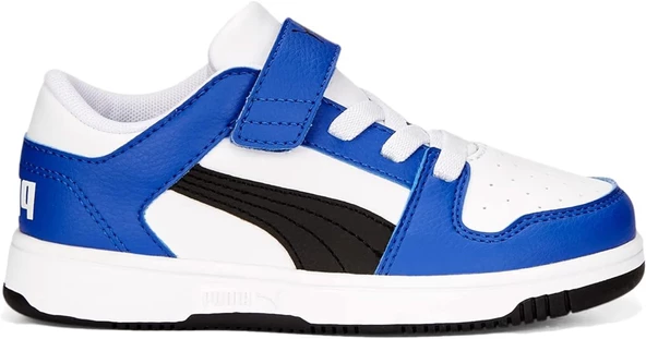 Puma PM Rebound Layup Lo SL V PS Beyaz Çocuk Ayakkabı 370492 19 - 2