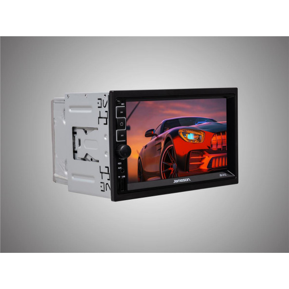 Jameson JS-312-7''USB-BT-FM-MP3-MP4-MP5-4X60W-MİRRORLİNK-KAMERALI DOUBLE TEYP - 2