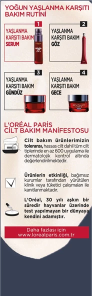 L'Oréal Paris Revitalift Lazer X3  Karşıtı Bakım Serum 30 ml - 4