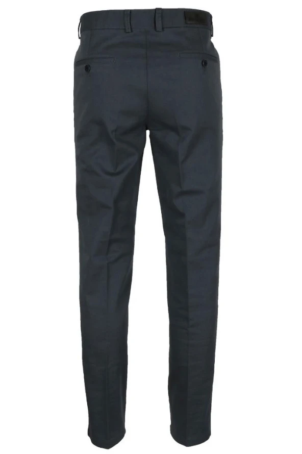 Erkek Gri Keten Pantolon Mevsimlik Normal Kesim RAR01178 - 6