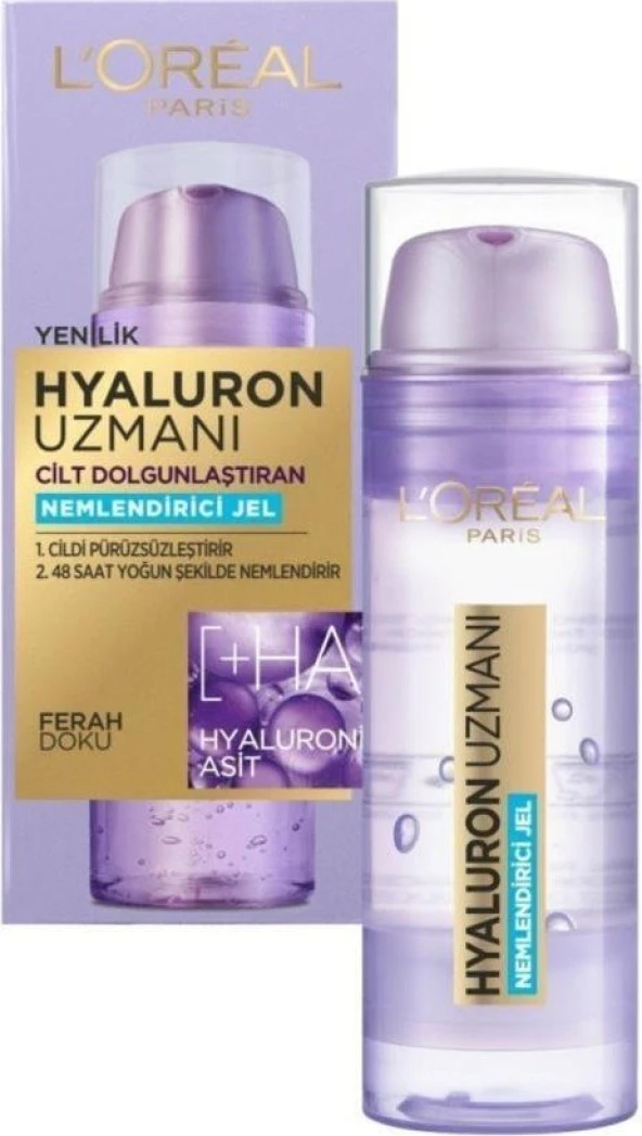 Loreal Paris L'oreal Paris Hyaluron Uzmanı Nemlendirici Jel 50ML - 2