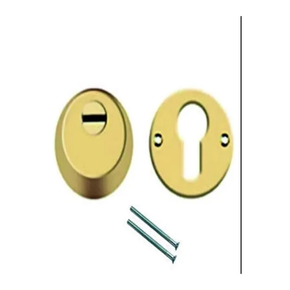 Sarı Çelik Kapı Rozeti - 3