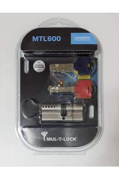 Multlock Mtl 600 Güvenli Tuzaklı Barel 3 Anahtarlı