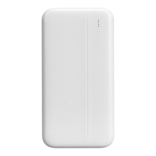 S-link 20.000mAh PRM Micro + Type-C + USB Beyaz Taşınabilir Pil Şarj Cihazı Powerbank