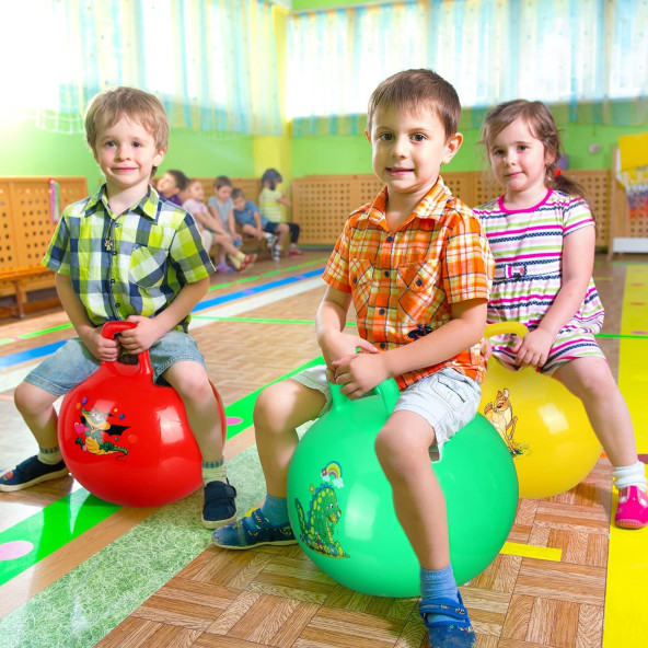 PTTAVM: Zıpzıp Pilates Topu Zıp Zıp Top Çocuk Oyuncak Zıplama Topu