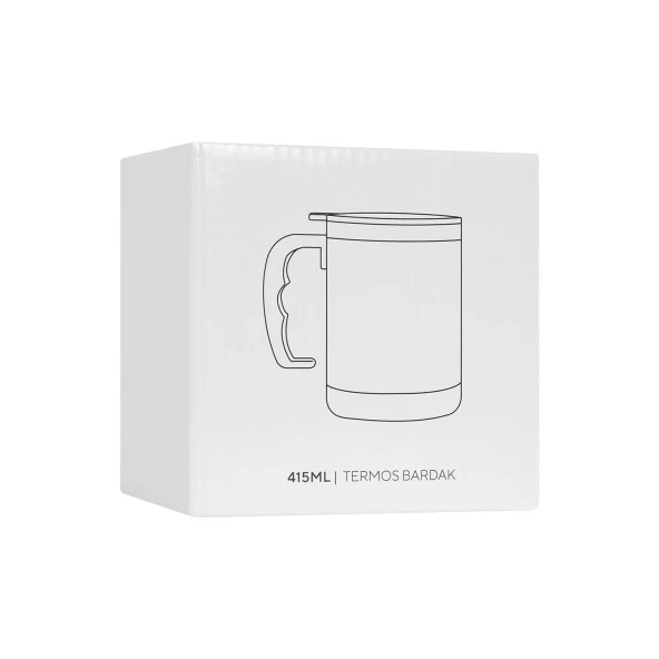 S-link Lacivert 330 ML Paslanmaz Çelik Termos Bardak - 4