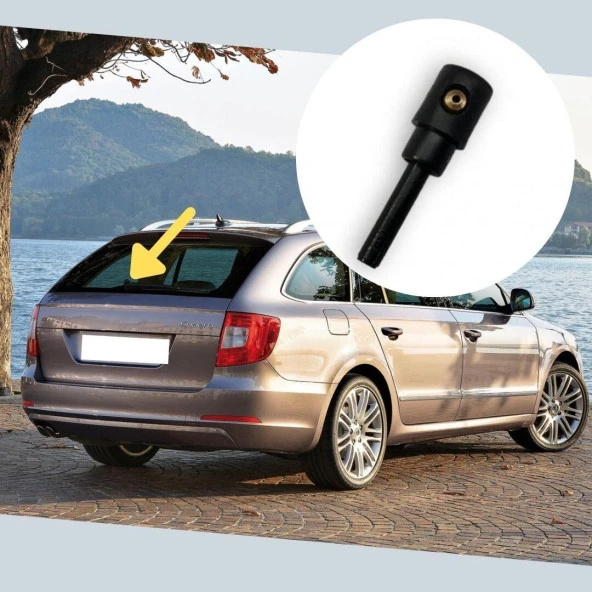 Arka Cam Su Fiskiye Memesi Skoda Superb 2 2009-2015 3B9955985A - 2