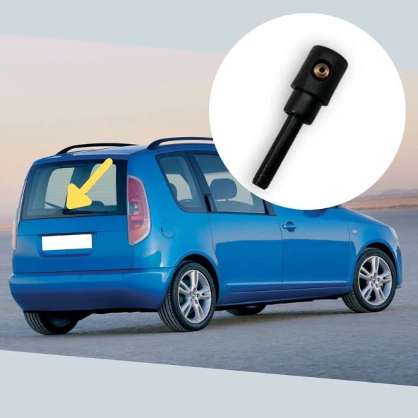 Arka Cam Su Fiskiye Memesi Skoda Roomster 2006-2015 3B9955985A - 2