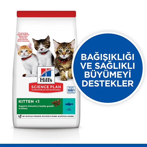 Hill’s SCIENCE PLAN Kitten Tuna Balıklı Yavru Kedi Maması 7 Kg - 2