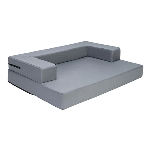 Pet Comfort Gloria Sofa Ortopedik Su Geçirmez Köpek Yatağı Gri 70x53x8 Cm - Resim 2