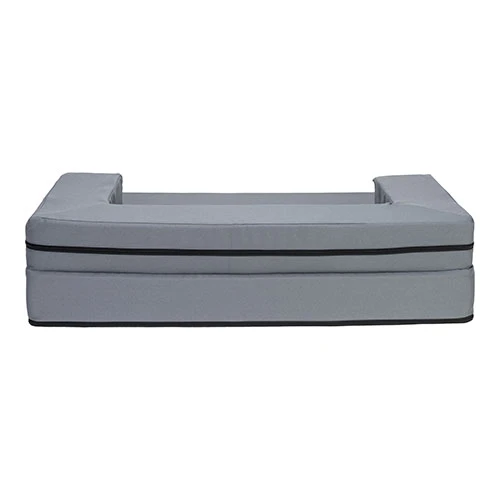 Pet Comfort Gloria Sofa Ortopedik Su Geçirmez Köpek Yatağı Gri 70x53x8 Cm - Resim 3