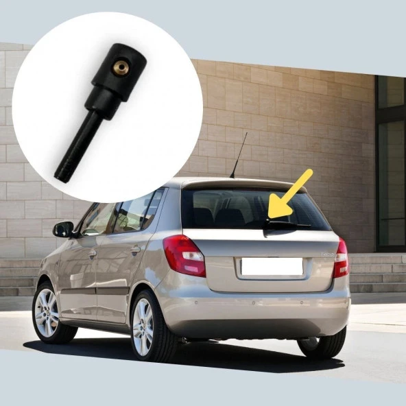 Arka Cam Su Fiskiye Memesi Skoda Fabia 2007-2014 3B9955985A - 2