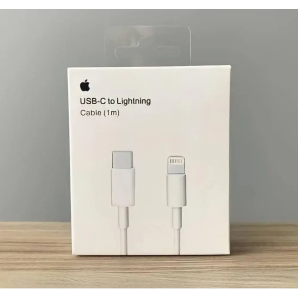 Orjinal Apple iPhone 11 / 11 Pro Lightning USB-C Hızlı Şarj Kablosu (1m)