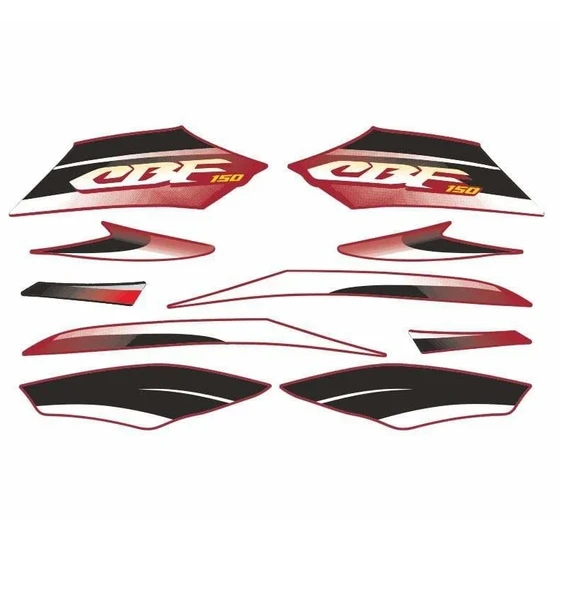Honda CBF 150 Etiket Takımı Kırmızı ürün görseli