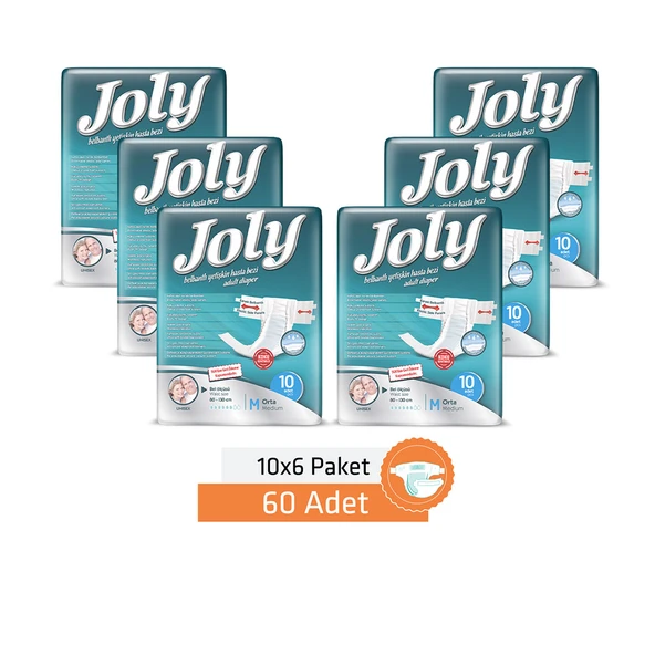 JOLY YETİŞKİN HASTA BEZİ MEDIUM 60 ADET - 2