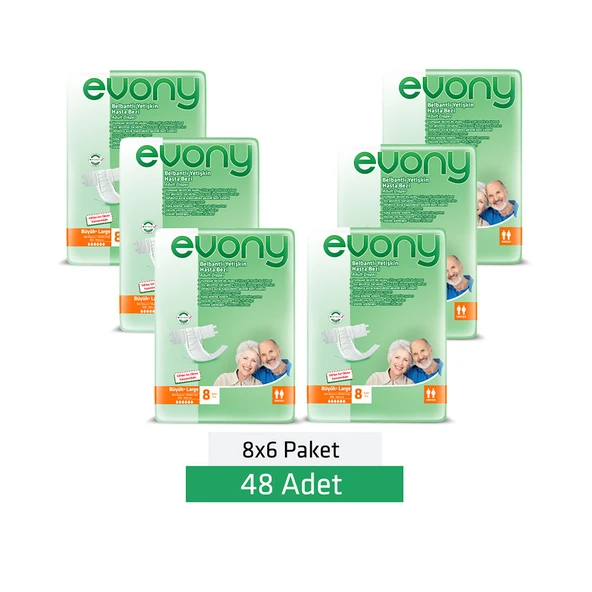 EVONY YETİŞKİN HASTA BEZİ LARGE 48 ADET - 2