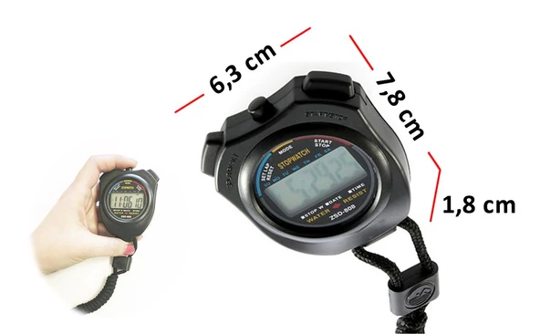 ZSD-808 Dijital Sporcu Kronometresi Tur Zamanlı - 6