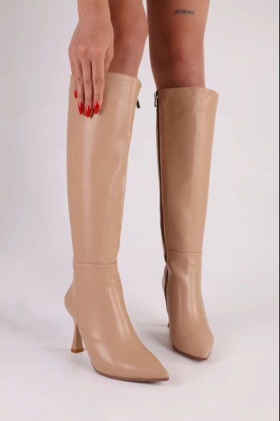 SOLMAZ ASEZ NUDE TOPUKLU ÇİZME - 2