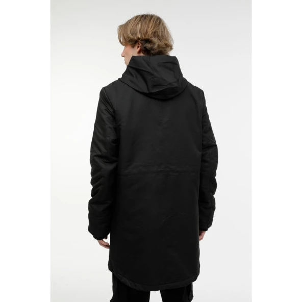 LUMBERJACK PENGUEN COAT SİYAH RENK MONT - 2