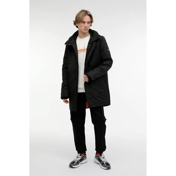LUMBERJACK PENGUEN COAT SİYAH RENK MONT - 3
