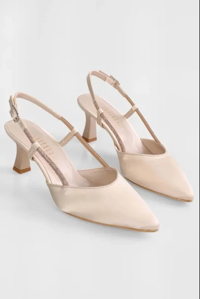 SOLMAZ DEFS TEN SATEN STİLETTO - Resim 3