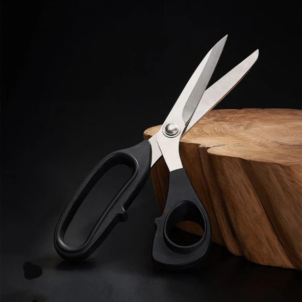 FDMSTAR 8 İnç (20cm) Plastik Saplı Profesyonel Paslanmaz Çelik Terzi Makası - Resim 2