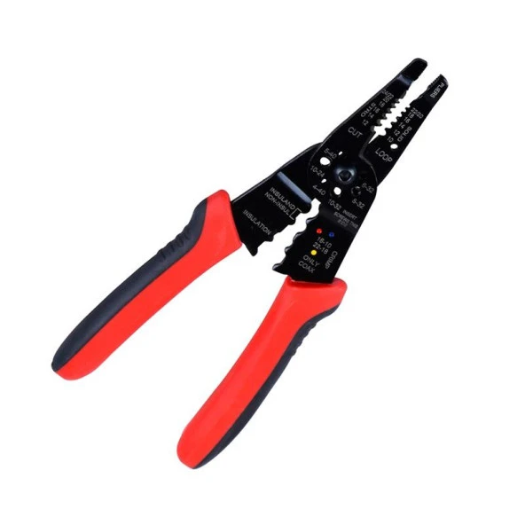 Prolink PH-016 Kablo Soyucu Kesme ve Sıkıştırma Pensesi ( Soyma AWG 10-24 Sıkıştırma AWG 10-22 ) - 1