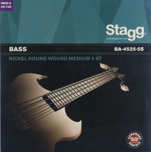 STAGG BAS GİTAR TELİ 5 TELLİ BA−4525−5S