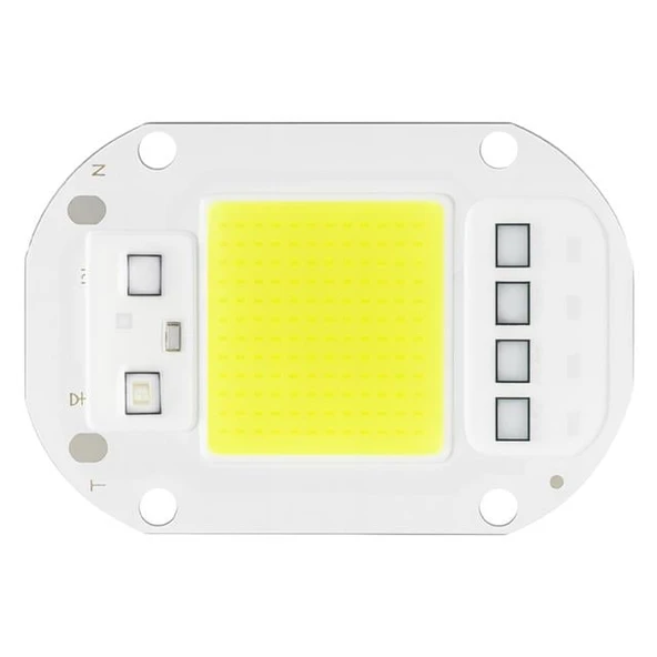 Powermaster PM-19479 Projektör 50 Watt Beyaz Led 4060 AC220V 60X40mm - 4