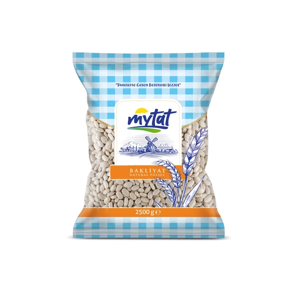 Mytat Doğal Yerli Üretim Dermason Fasulye 8.5 MM 2.5 kg - 3