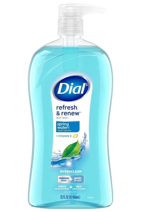 Dial Refresh & Renew Spring Water Vücut Şampuanı 946ML