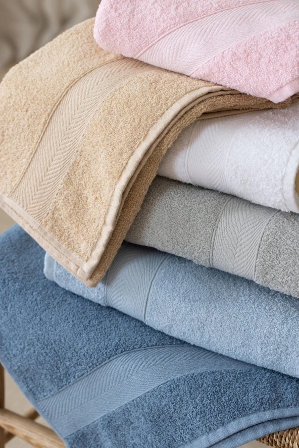 Sharm 6'lı %100 Pamuk 50x85cm El&Yüz Havlu Seti - 2