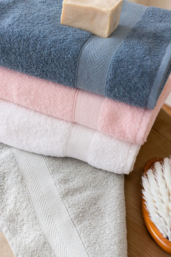 Sharm 6'lı %100 Pamuk 50x85cm El&Yüz Havlu Seti - 3