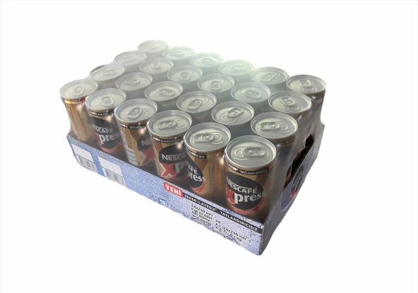Nescafe Xpress Latte Şekersiz Soğuk Kahve 250ml 24 Adet