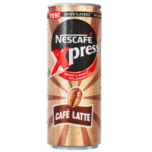 Nescafe Xpress Latte Şekersiz Soğuk Kahve 250ml 24 Adet - 2