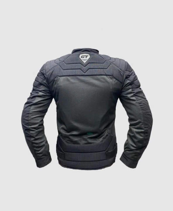 Forte Gt 2001057 Dark Night Yazlık Mont 3 Kademeli Korumalı Motosiklet Montu 5XL Beden Siyah - 3