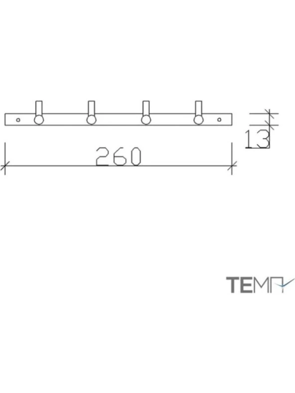 Tema Prima Dörtlü Askılık - 2