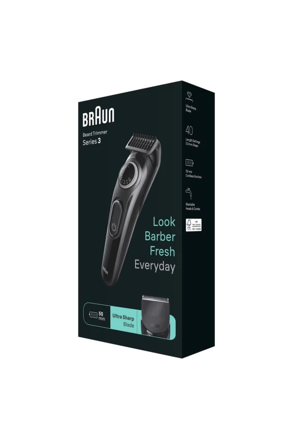 Braun Series 3 BT3420 Sakal ve Saç Kesme Makinesi